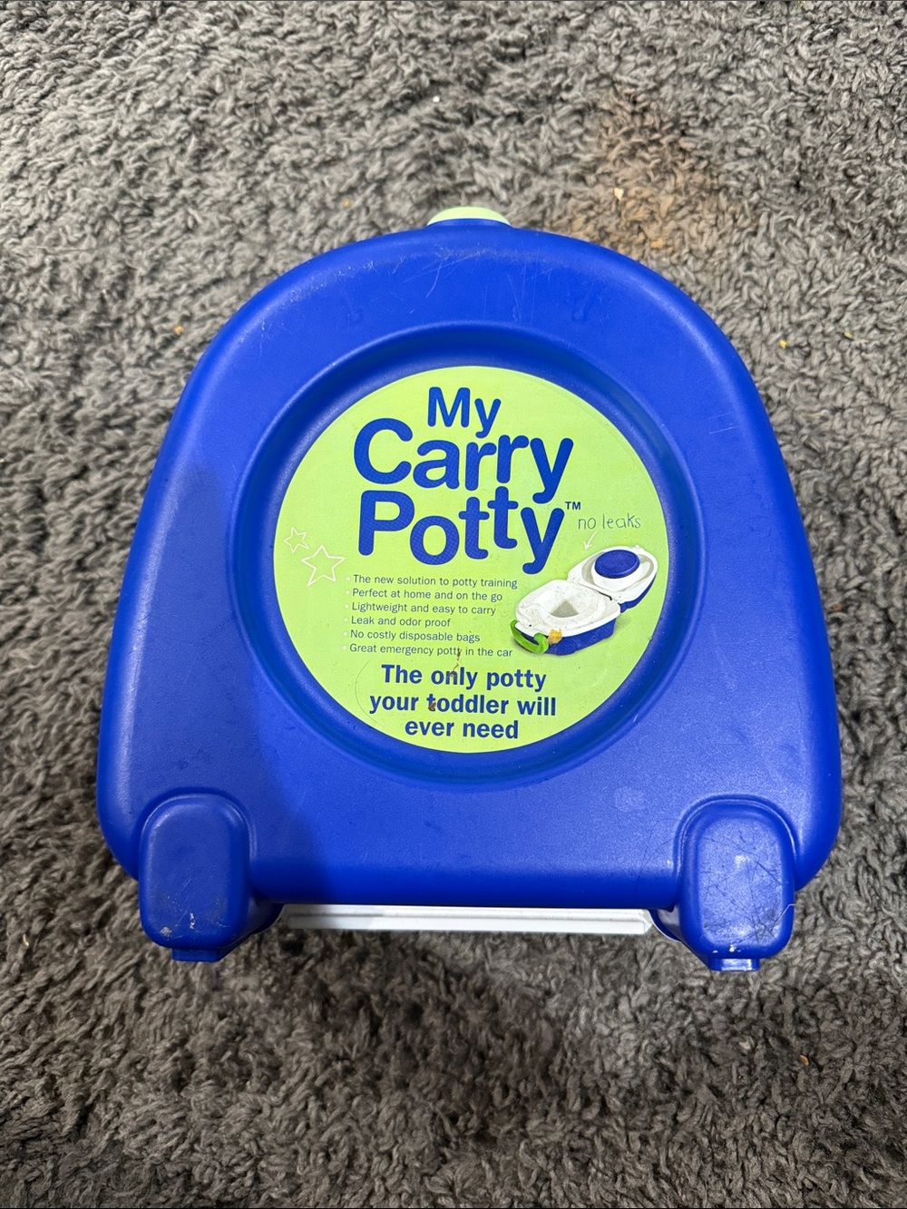 Portable Toddler Potty - Blue